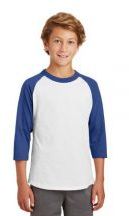 Sport-Tek Unisex Youth Colorblock Raglan Jersey T-shirt